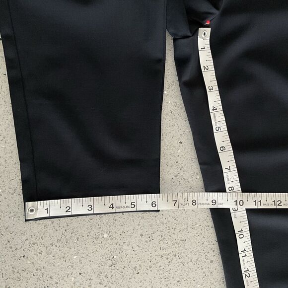 Outerknown Pants Size 4 Dark Navy Virgin Wool Blend Career - Picture 6 of 11